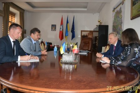 Віталій Бунечко та Алекс Ленартс обговорили шляхи співпраці Житомирської області з Бельгією