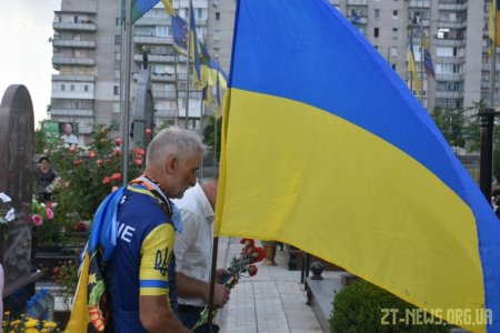 Учасники ветеранського велопробігу відвідали Житомир