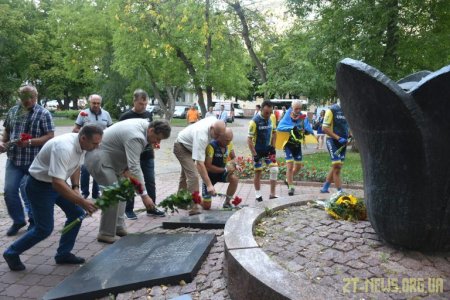 Учасники ветеранського велопробігу відвідали Житомир