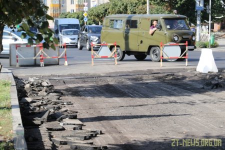 Триває капітальний ремонт вулиці Київської