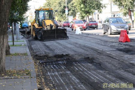 Триває капітальний ремонт вулиці Київської