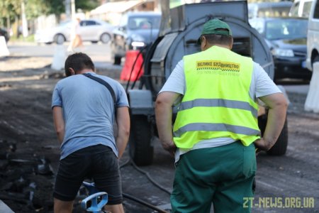 Триває капітальний ремонт вулиці Київської