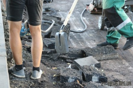 Триває капітальний ремонт вулиці Київської