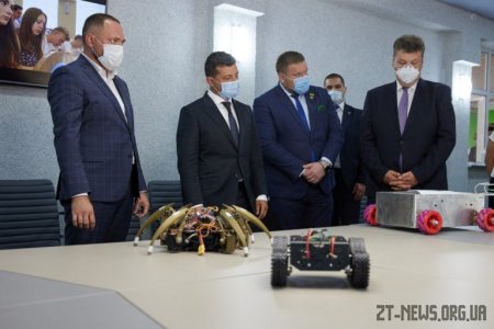 Володимир Зеленський відвідав «Житомирську політехніку»