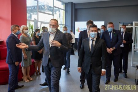Володимир Зеленський відвідав «Житомирську політехніку»
