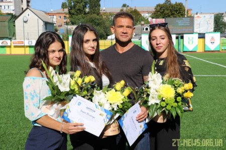 Сергій Сухомлин вручив стипендії кращим житомирським спортсменам