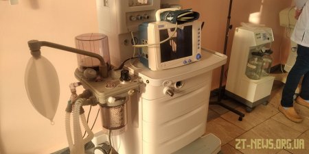 Перша міська лікарня отримала сучасний апарат ШВЛ