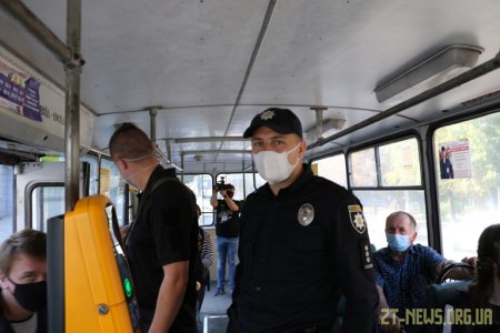 Заступник міського голови разом з поліцією вирушив у рейд громадським транспортом