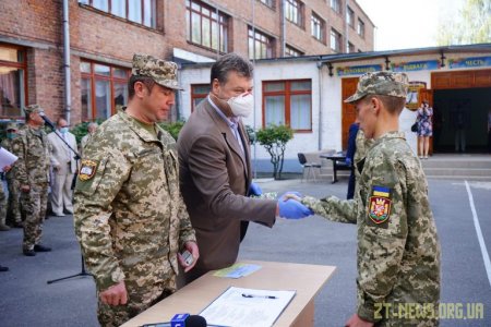 У Новограді-Волинському відкрили ліцей з посиленою військово-фізичною підготовкою