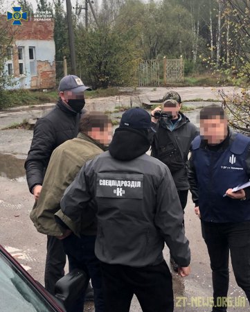На Житомирщині СБУ затримала старшого слідчого поліції на хабарі 