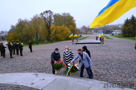 У Житомирі вшанували пам'ять загиблих в роки Другої світової війни