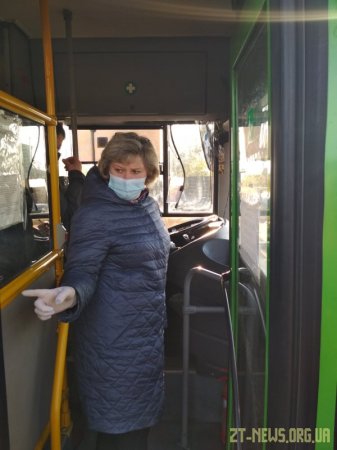 У Житомирі посилили перевірку за дотриманням карантину у громадському транспорті