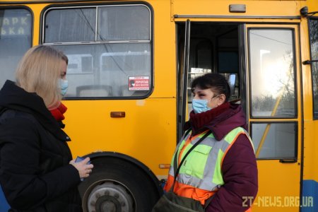 У Житомирі посилили перевірку за дотриманням карантину у громадському транспорті