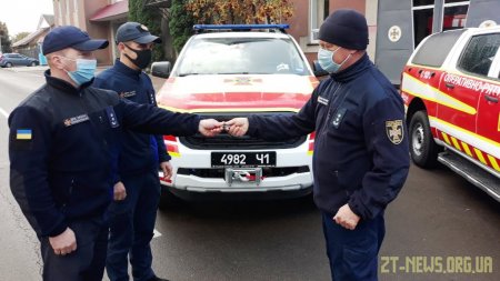 Чотири підрозділи ДСНС області отримали нову аварійно-рятувальну техніку