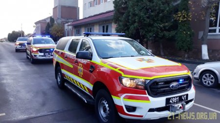 Чотири підрозділи ДСНС області отримали нову аварійно-рятувальну техніку