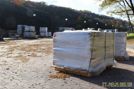 Реконструкція набережної річки Тетерів триває