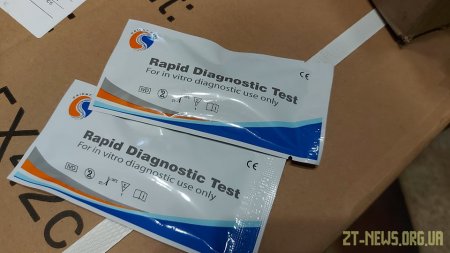 Житомир отримав тести від благодійників для виявлення коронавірусної інфекції
