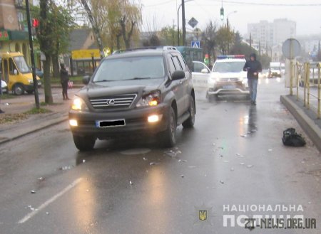 У Бердичеві "Лексус" збив пішохода