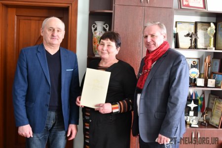 Володимир Ширма привітав колектив «Бердичівської фабрики одягу» зі 100-річним ювілеєм