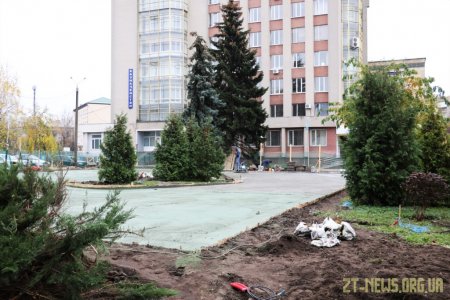У Житомирі триває будівництво скейтпарку