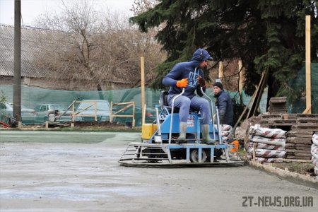 У Житомирі триває будівництво скейтпарку