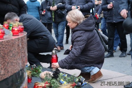 Житомиряни вшанували пам'ять жертв голодоморів