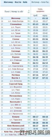 У Київ за 4 години: електричка з Житомира воскресла знову