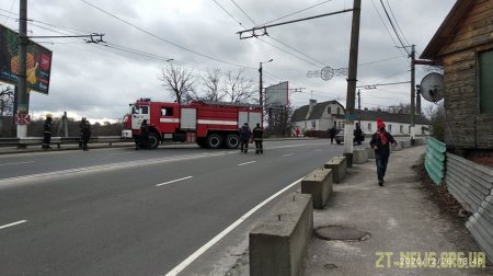 У Житомирі перекинулася автоцистерна з газом