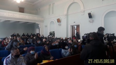 Житомиряни вийшли на четверту акцію протесту проти підвищення тарифів