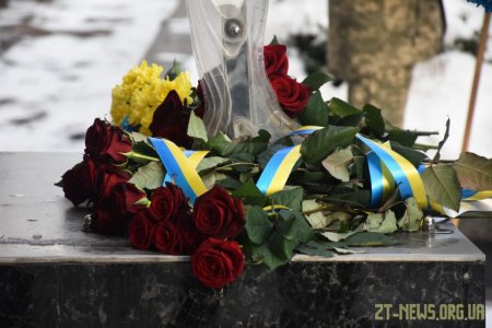 У День Соборності України в Житомирі вшанували пам’ять відомих українських діячів