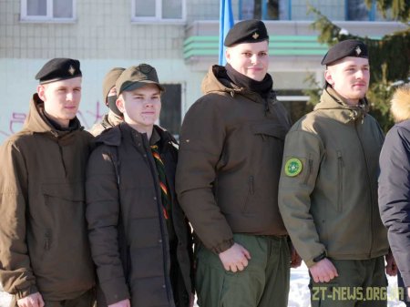 У День Соборності України в Житомирі вшанували пам’ять відомих українських діячів