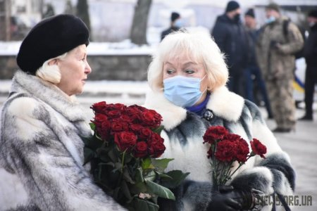 У День Соборності України в Житомирі вшанували пам’ять відомих українських діячів