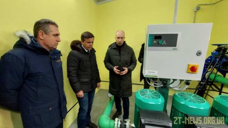 У Житомирі модернізували ще одну підвищувальну насосну станцію