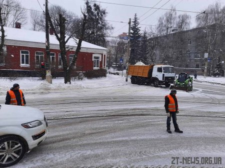 Комунальні служби у Житомирі вивезли близько 700 тонн снігу