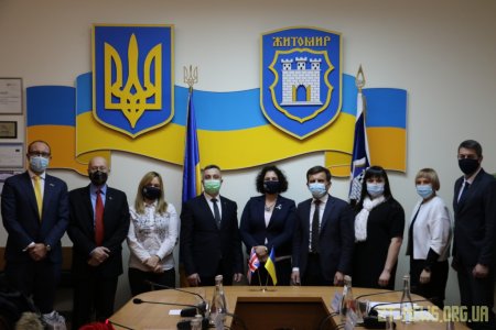 Житомир відвідала делегація з Великої Британії