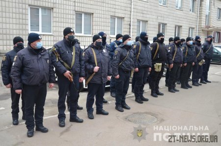 Із зони Операції Об’єднаних сил повернувся загін житомирських поліцейських
