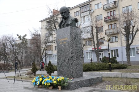 В Житомирі вшанували пам’ять Тараса Шевченка