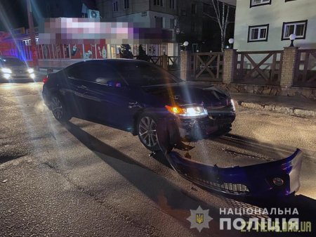 У Житомирі нетверезий водій підірвався на гранаті, намагаючись втекти від поліції