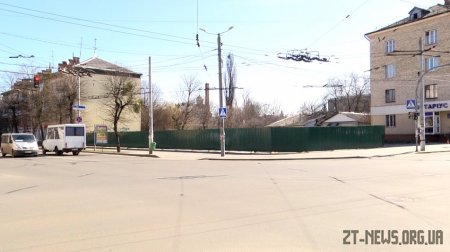 На перехресті Театральної та Київської планують збудувати торгівельно-офісний центр