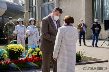 У Житомирі відсвяткували День космонавтики урочистими заходами