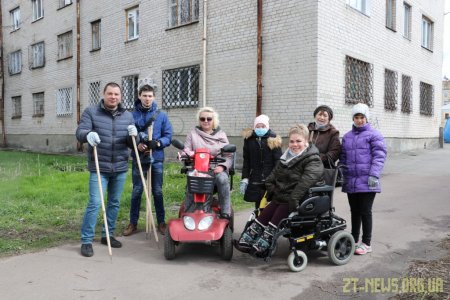 У Житомирі провели акцію #Чистийдень