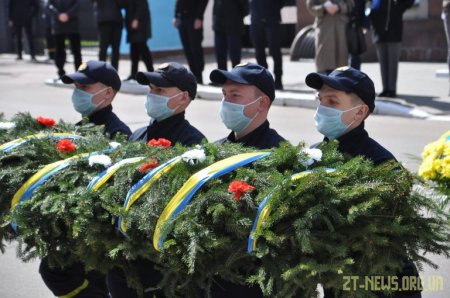 У Житомирі вшанували пам'ять загиблих ліквідаторів аварії на Чорнобильській АЕС