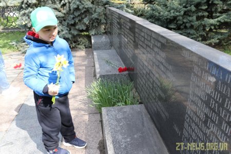 У Житомирі вшанували пам'ять загиблих ліквідаторів аварії на Чорнобильській АЕС