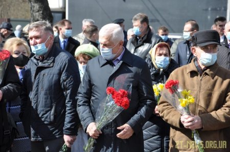 У Житомирі вшанували пам'ять загиблих ліквідаторів аварії на Чорнобильській АЕС