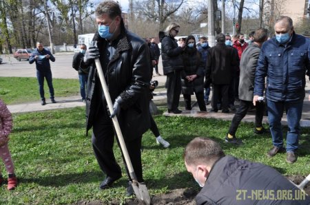 У Житомирі вшанували пам'ять загиблих ліквідаторів аварії на Чорнобильській АЕС