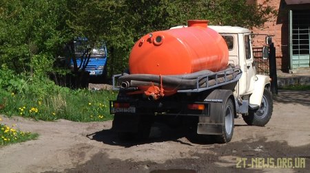 Асенізаторні служби відновили роботу у Житомирі