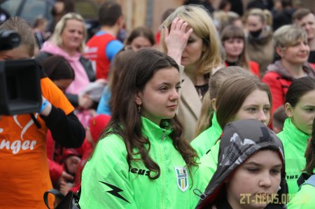 Вдруге у Житомирі відбувся благодійний пробіг «Біжу за життя»