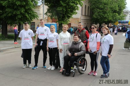 Вдруге у Житомирі відбувся благодійний пробіг «Біжу за життя»