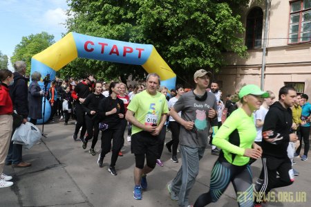 Вдруге у Житомирі відбувся благодійний пробіг «Біжу за життя»
