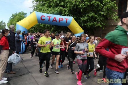 Вдруге у Житомирі відбувся благодійний пробіг «Біжу за життя»